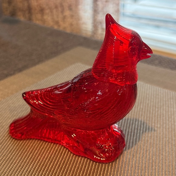 Vintage Avon Red Cardinal Cologne Perfume Bottle - Picture 2 of 5